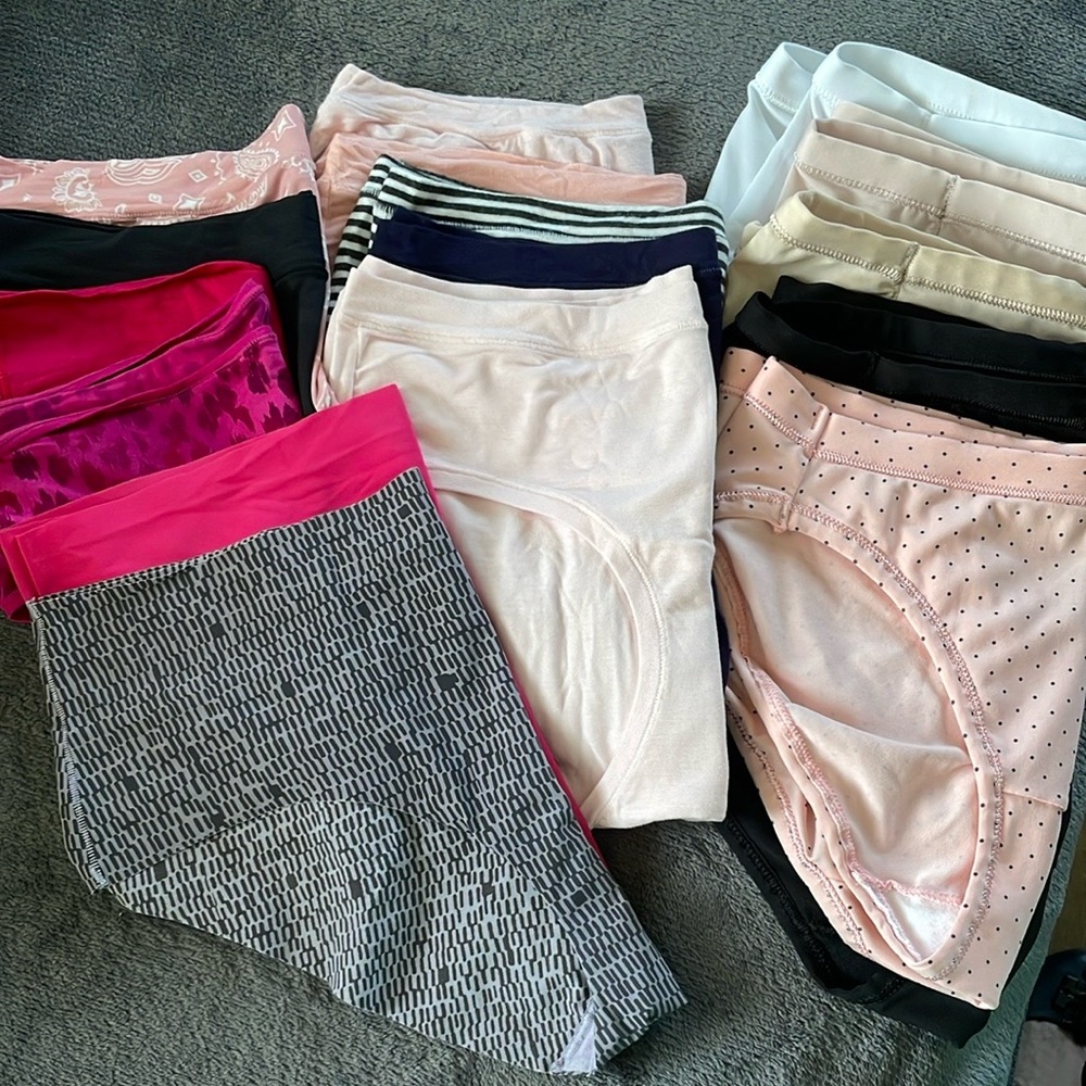 Assorted Women's Underwear Collection (16 total). Size M